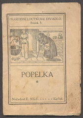 POPELKA. - NÁRODNÍ LOUTKOVÉ DIVADLO. /loutkové divadlo/