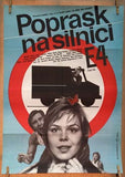 POPRASK NA SILNICI E4. - 1979.