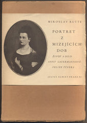 RUTTE, MIROSLAV: PORTRET Z MIZEJÍCÍCH DOB. - 1935.