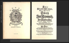 BARTYS, MATĚJ: PRAHA ROZKOŠE ZAHRADA. - 1940.