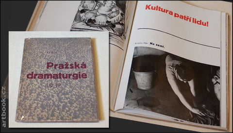 BURIAN; E. F.: PRAŽSKÁ DRAMATURGIE. - 1938.
