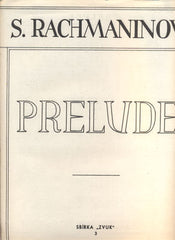 RACHMANINOV, S.: PRELUDE op. 3 č. 2. - 1946.