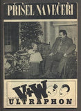 Voskovec a Werich - KAUFMAN / HARDT: PŘIŠEL NA VEČEŘI. - 1947. Divadelní program.