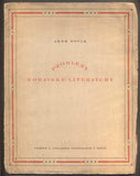 NOVÁK, ARNE: PROBLÉMY MORAVSKÉ LITERATURY. -1921.