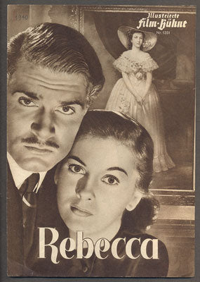 Alfred Hitchcock - REBECCA. - 1940. Illustrierte Film-Bühne.