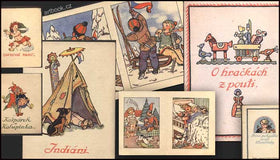 REKLAMNÍ POHÁDKY.  - M. FISCHEROVÁ-KVĚCHOVÁ, JOSEF WENIG ad. - kol. 1925.