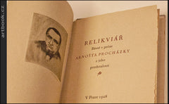 Kobliha - PROCHÁZKA, ARNOŠT: RELIKVIÁŘ.  - 1928.