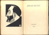 RICTUS, JEHAN. Prokletí básníci sv. III. - 1929, ex. č. 116/400 na papíře Japan Banzay.