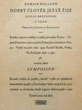 Rolland, Romain: Dobrý člověk ještě žije. (Colas Breugnon) - 1929.