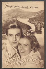 IRČIN ROMÁNEK. - Bio-program v obrazech 1936.