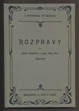 PFEIFEROVÁ, G. - REZKOVÁ, FR.: ROZPRAVY PRO ŠKOLY MATEŘSKÉ A NIŽŠÍ TŘÍDY ŠKOL OBECNÝCH. - 1903.
