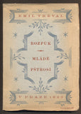 TRÉVAL, EMIL: ROZPUK. MLÁDĚ PŠTROSÍ. - 1923.