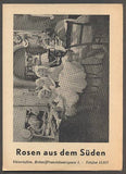 RŮŽE Z JIHU / ROSEN AUS DEM SÜDEN. - 1934.