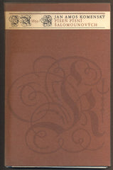 KOMENSKÝ; JAN AMOS: PÍSEŇ PÍSNÍ ŠALOMOUNOVÝCH. - 1983.