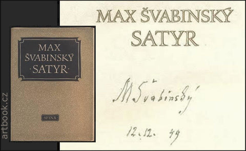 Švabinský, Max. Satyr. - 1949.