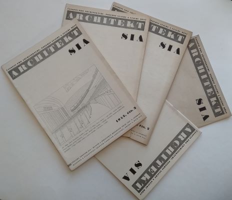 ARCHITEKT SIA . - 1942. Časopis pro architekturu, pozemní stavby a stavbu měst. /architektura/
