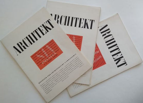 ARCHITEKT SIA . - 1946. Měsíčník pro architekturu a urbanismus. /architektura/