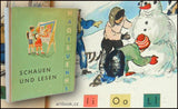 Schauen und Lesen. Erster Teil. - učebnice pro 3. třídu pomocné školy, DDR. 1956.