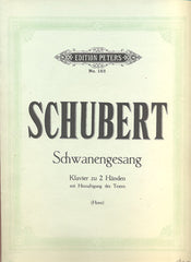SCHUBERT, FRANZ: SCHWANENGESANG.