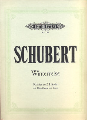 SCHUBERT, FRANZ: WINTERREISE.
