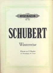 SCHUBERT, FRANZ: WINTERREISE.