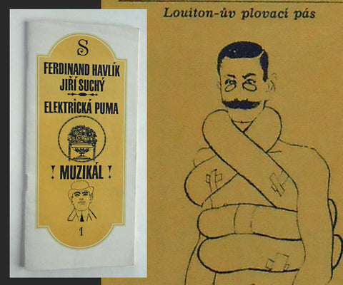 SEMAFOR. ELEKTRICKÁ PUMA. Divadelní program. - 1974.