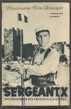 SERGEANT X. - 1932.  Illustrierter Film-Anzeiger. Nr. 87.