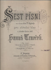TRNEČEK, HANUŠ: ŠEST PÍSNÍ.