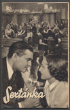 SEXTÁNKA. - Bio-program v obrazech 1936.