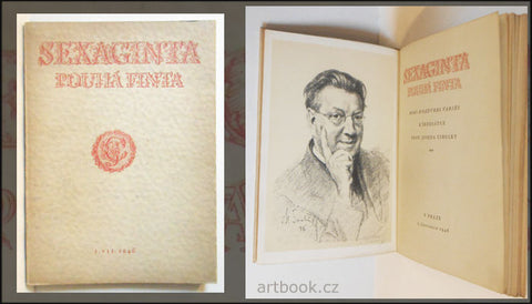 Švabinský, lito - SEXAGINTA POUHÁ FINTA. Edice Vinice sv. 5.  / 1946