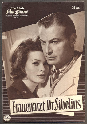 Lex Barker - FRAUENARZT DR. SIBELIUS. - 1962. Illustrierte Film-Bühne.