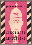 Čapek - GIRAUDOUX, JEAN: SIEGFRIED A LIMUZINSKO. - 1927.
