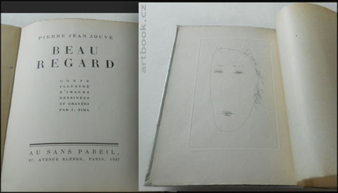 Šíma - JOUVE, PIERRE-JEAN. BEAU REGARD. 1927.