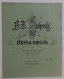 SKUHERSKÝ, FR. Z.: MISSA BREVIS.