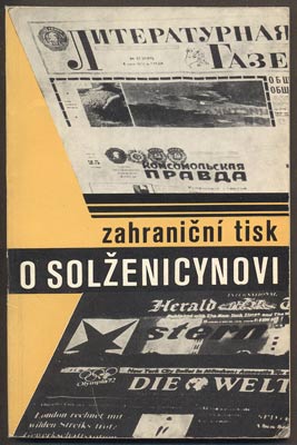 ZAHRANIČNÍ TISK O SLOŽENICYNOVI. - 1972.