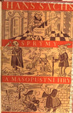 SACHS, HANS: ŠPRÝMY A MASOPUSTNÍ HRY. - 1927.