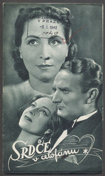SRDCE V CELOFÁNU. - Filmový program 1940.