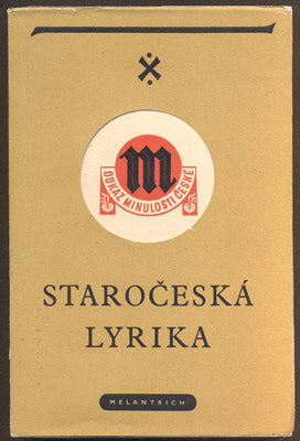 STAROČESKÁ LYRIKA. - 1940.