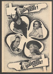 ŠŤASTNOU CESTU / GLÜCKLICHE REISE. - 1943.