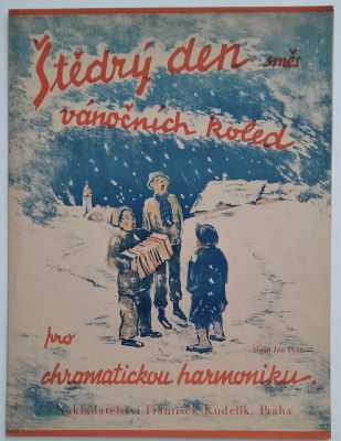 ŠTĚDRÝ DEN - SMĚS VÁNOČNÍCH KOLED PRO CHROMATICKOU HARMONIKU.