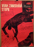 VRAH  ZANECHÁVÁ STOPU. - 1967. Filmový plakát.