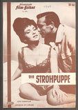 Gina Lollobrigida, Sean Connery - DIE STROHPUPPE (Woman of Straw), (Bezcharakterní žena). - 1964. Illustrierte Film-Bühne.