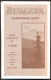 Šumava. Soubor map 1:50 000. Komplet 19 map. - 1991.