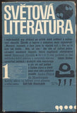 SVĚTOVÁ LITERATURA  - kompletní ročník.,1968.