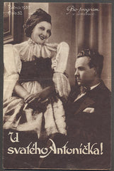U SVATÉHO ANTONÍČKA. - 1933.  Bio-program v obrazech, číslo 52.