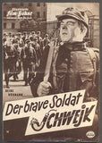 DER BRAVE SOLDAT SCHWEJK (Dobrý voják Švejk). - 1960. Illustrierte Film-Bühne.