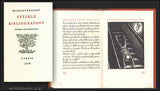 NOVOTNÝ, MILOSLAV: SVÍZELE BIBLIOGRAFOVY. - 1928.