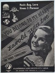 ZAVOLÁ SRDCE TVÉ / YOU BELONG TO MY HEART. - 1947.