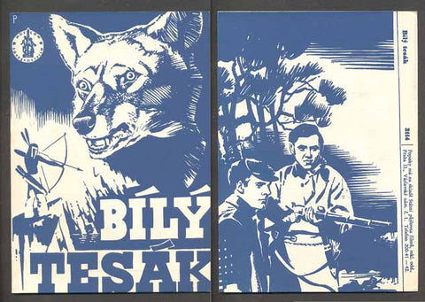 BÍLÝ TESÁK. - Filmový program. 1946. (Jack London)