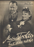 MEINE TOCHTER TUT DAS NICHT / MOJE DCERA TO NEDĚLÁ. - 1940. Illustrierter Film-Kurier.